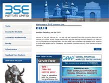 Tablet Screenshot of delhi.bsebti.com